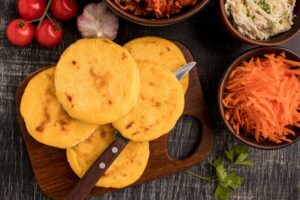 Arepa paisa de las arepas de Colombia