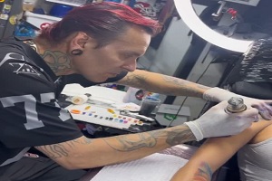 Julio C. Diaz de los tatuadores en Colombia