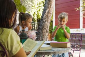 talleres de cuentos y lectura de las actividades para niños de preescolar en Colombia
