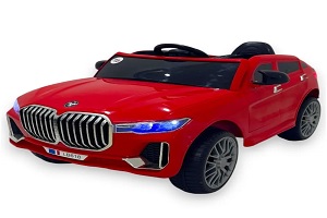 de los mejores coches eléctricos para niños de Colombia, el Carro Electrico Rojo para Niños