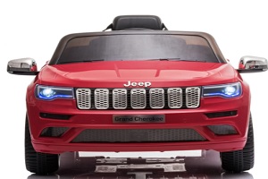 foto del carro eléctrico Vehículo Montable Jeep Grand Cherokee Rojo