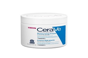 una de las cremas con ácido hialurónico en Colombia, la crema CeraVe Hydrating Cream
