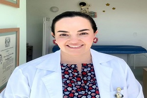 una de las mejores neumólogos en México, la Dra. Andrea Carolina Corredor Infante