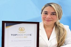 una de las mejores hematólogos de Colombia, la Dra. Viviana Patricia Olaya Colorado
