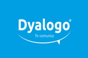 una de las mejores analistas de datos en Colombia, logo de la empresa Dyalogo