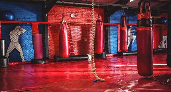 una de las academias de boxeo, imagen área donde se practica boxeo
