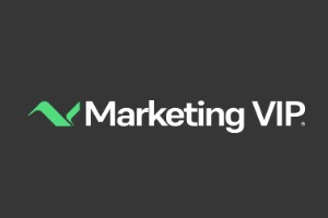 uno de los mejores diseñadores gráficos web en Colombia, logo de la agencia Marketing VIP