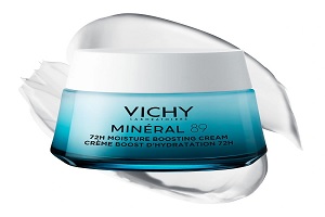una de las cremas con ácido hialurónico en Colombia, la crema Vichy Minéral 89
