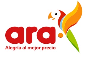uno de los mejores grandes almacenes de Colombia, logo del almacén Ara