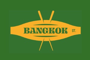 uno de los restaurantes de cocina tailandesa de Colombia, logo del restaurante Bangkok street