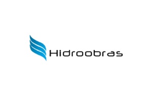 una de las empresas de fontanería en Colombia, logo de la empresa Hidroobras