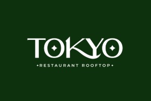 de las azoteas para comer y beber en Colombia, logo de Tokyo