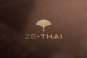 uno de los restaurantes de cocina tailandesa de Colombia, logo del restaurante Ze Thai