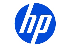 marcas de impresoras láser - logo de la marca HP
