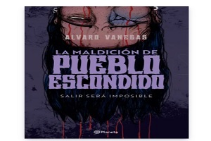 mejores libros de terror - portada del libro de terror La maldición de Pueblo Escondido
