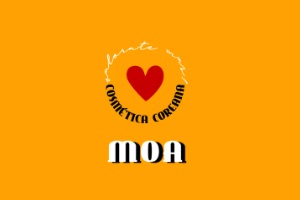 tiendas de cosméticos coreanos - logo de la tienda MOA Cosmética Coreana