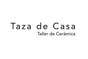 talleres de cerámica artística - logo del taller Taza de Casa